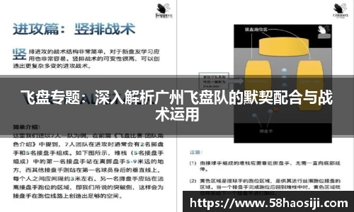 飞盘专题：深入解析广州飞盘队的默契配合与战术运用